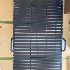 美品　折りたたみ　すのこ　ベッドの画像