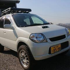 スズキKEI　ターボ5F4WD　リフトアップ　車検7年1月