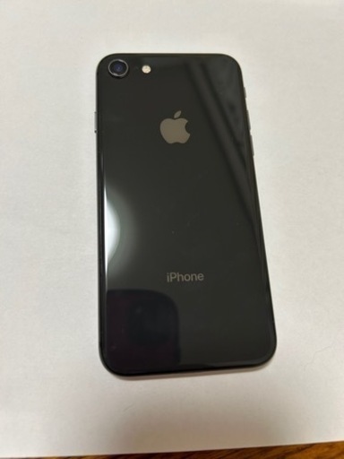 【引き渡し予定者様決定】iPhone 8 ブラック美品　スマホ