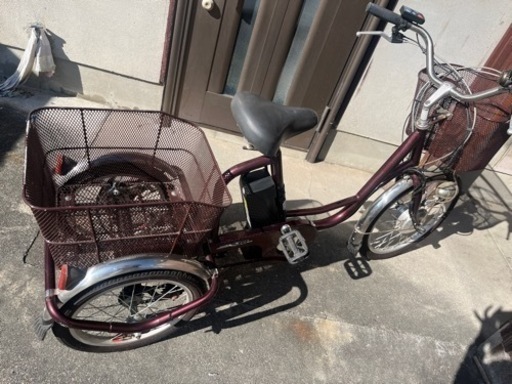 値下げしました！電動3輪自転車