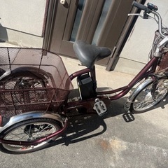 値下げしました！電動3輪自転車