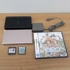 NINTENDO DS Lite USG-001 2台 ゲーム3...