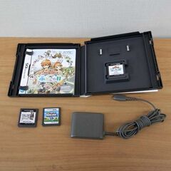 NINTENDO DS Lite USG-001 2台 ゲーム3本セット ニンテンドー DS ジェットブラック メタリックロゼ 札幌 西区 西野の画像