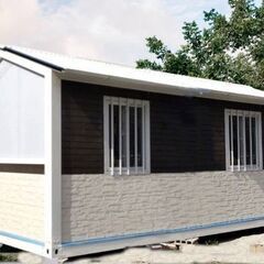 断熱材入りスーパーハウス、プレハブ、コンテナ 6M x 3M(5.5坪)の画像