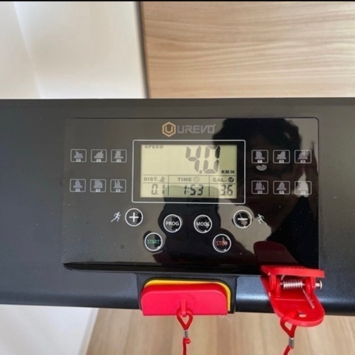 urevo ランニングマシン　最大10km/h 22.5kg軽量