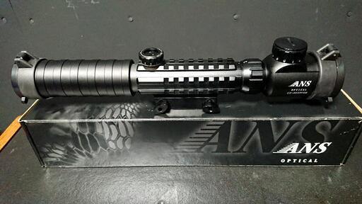 【お話し中】ANS Optical C3-9x32EGB スパイダースコープ レッド\u0026グリーン\u0026ブルー 3色イルミネート\n\n