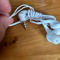 未使用　イヤホンの画像