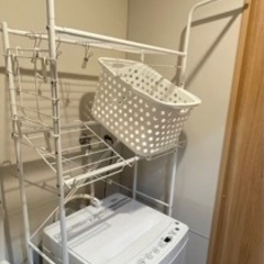 洗濯機ラック　ホワイト