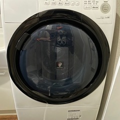 SHARP/ドラム式洗濯乾燥機/ES-S7E-WR/2020年製 