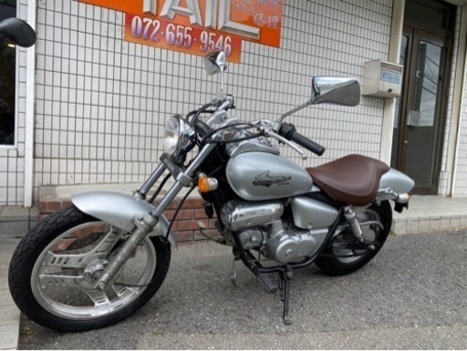 ★20万円！マグナ50 セル1 実働車　ホンダ　マグナ　AC13 走行少ない！原付　アメリカン
