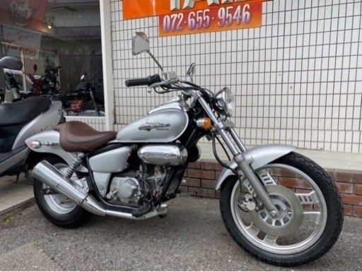 ★20万円！マグナ50 セル1 実働車　ホンダ　マグナ　AC13 走行少ない！原付　アメリカン