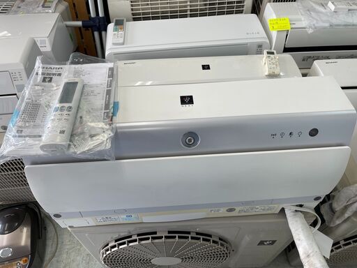 ２０２０年製 高機能モデル シャープ AYL40EX8（主に１４畳用）200V エディオン特別仕様モデル 最高峰　標準取り付け工事込み