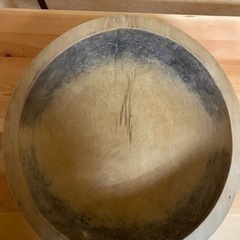 蕎麦打ち用　木の臼　最終値下げ💪の画像