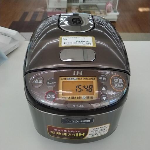 ZOJIRUSHI 炊飯器 19年製 3合炊き TJ3448