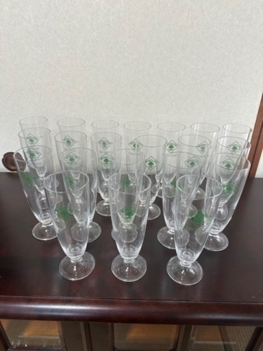 ★新品未使用品グラス★ハートランド★HEARTLAND★21個