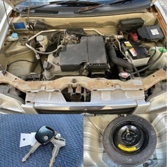 車検付き　H16年式　K6A スズキアルト　AT 3万キロの画像