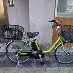 Panasonic]ViVi DX 24吋電動アシスト自転車 8.9Ahバッテリー+充電器