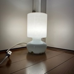 廃盤日 IKEA デトルフ 白 照明付き IKEA LYKTA イケア レトロ ガラス テーブルランプ キノコ 照明