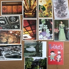 絵葉書　コレクション　美術館　日展　富士山　目黒雅叙園　靖国神社　の画像