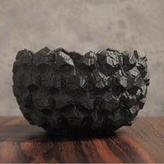 NPot 3Dプリンター鉢　艶なしブラック NPot-002の画像