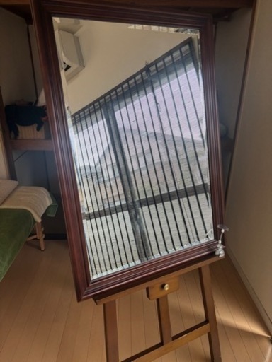 美容室の鏡