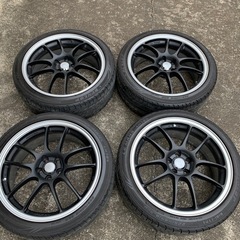 86 BRZ タイヤホイール＆スペーサー＆ロックナットセット