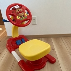 訳あり　アンパンマン　おもちゃ　2台　消防車　