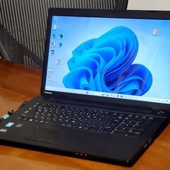 東芝 巨大17インチ高精細モニター【win10+win11 起動...