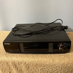 SHARP ビデオデッキ　ジャンク品
