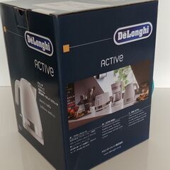 【新品・未使用】電気ケトル　デロンギ　KBLA1200J-W