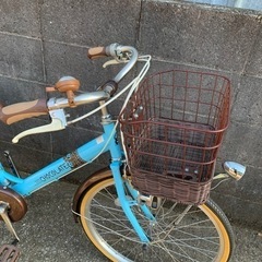 新車　22インチ　ジュニアサイクル　カギ・ライト付属