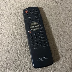 SHARP ビデオデッキ　ジャンク品の画像