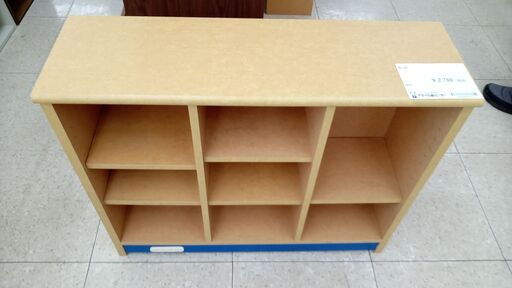 ★ジモティ割あり★  飾り棚 ナチュラル H72×D26.5×W86.5 クリーニング済み TJ4264
