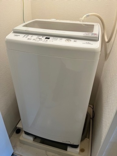 【引渡し先決定済み】美品洗濯機 AQUA 2022年製