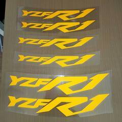 ヤマハ　YZF-R1　ステッカー　イエロー
