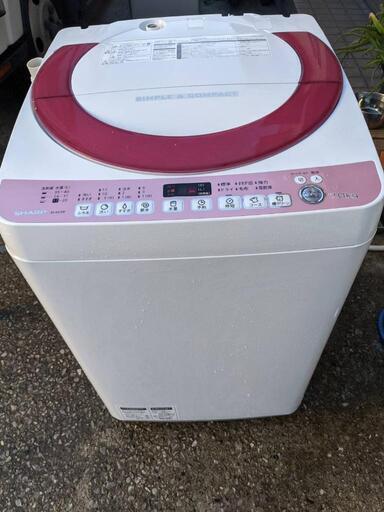 シャープ洗濯機７キロ
