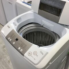 洗濯機の分解クリーニング行っています！配送設置込み　ハイアール7.0K洗濯機　2018年製　分解クリーニング済み！！