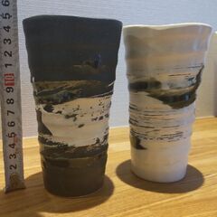 【未使用】 磁器 ハイボールカップペアの画像