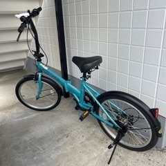 【美品】LOIS CHERI 折りたたみ自転車
