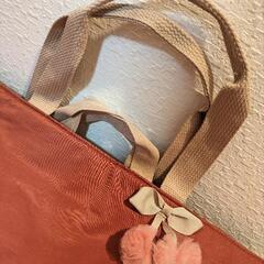 【新品タグ付き】入園グッズ　入学グッズ　レッスンバッグ　シューズバッグ　上履き入れ　2点セット　女の子の画像