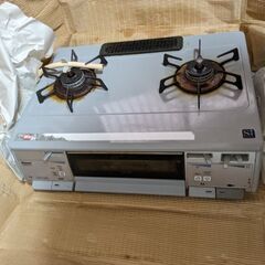 電子レンジ シャープ 、ガスコンロ リンナイの画像