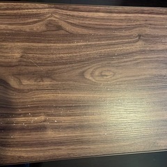 ※お引き渡し者決定しました。　折り畳みローテーブル　木目調ブラウンの画像