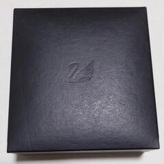 スワロフスキーSWAROVSKIジュエリーケース黒　中古の画像