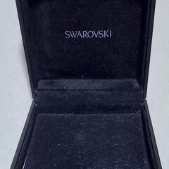 スワロフスキーSWAROVSKIジュエリーケース黒　中古の画像