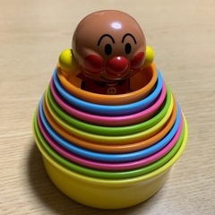 アンパンマン　カップタワー　おもちゃ 知育玩具