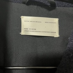 【美品】紺ジャケット(ZARA)の画像