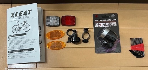 新品（組立途中）XLEAT crossbike XC009