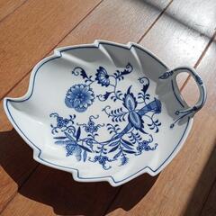 皿（カールスバード・ブルーオニオン）