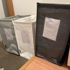IKEA イケア　ゴミ箱三つ　DIMPA ディムパの画像