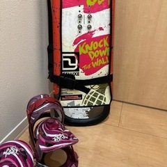 スノーボード　板&BINDINGの画像